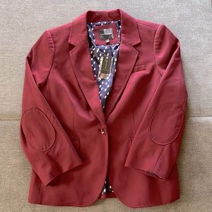 NWT The Limited Maroon Blazer